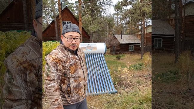 Осенний демонтаж солнечного водонагревателя смотреть онлайн