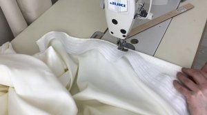 Как сшить штору, считаем расход ткани на штору, как пришить шторную ленту, как подшить низ шторы.