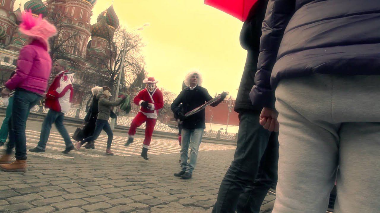 Неудавшийся Harlem Shake на Красной Площади