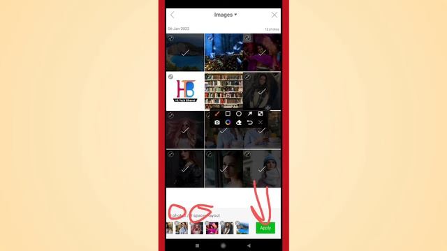 How To Make Collage Photo In Line Camera App