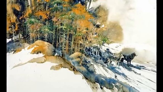 Животные акварелью. смотреть онлайн