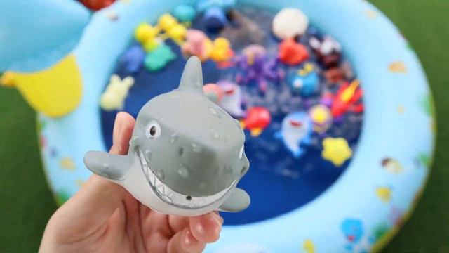 Animals for Children - Learn Colors with Baby Shark | Toys for Kids | Lum Sum Kids смотреть онлайн
