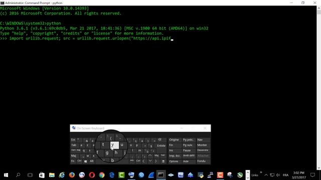 PYTHON 3.6.1 SCRIPT TO GET PUBLIC IP ADDRESS بيثون سكريبت للحصول على عنوان أيبي عام смотреть онлайн