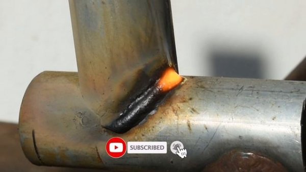 thin round tube welding tricks, why didn't the welder tell about this secret.