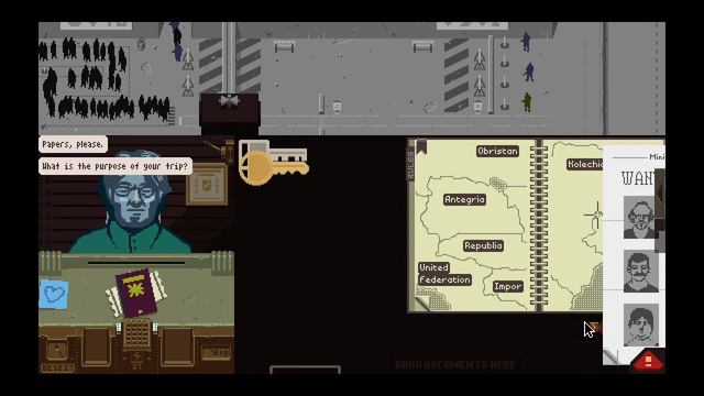 Papers, Please Walkthrough Part 7 - WHAT DID I DO? смотреть онлайн