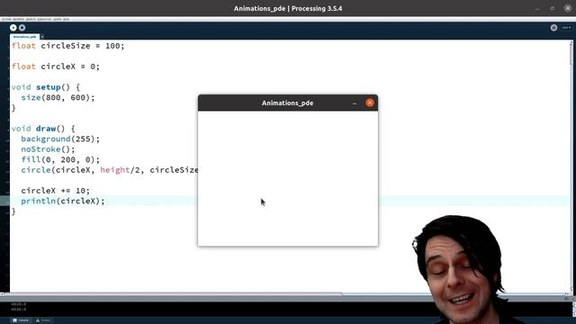 34 - Animations - Programmation créative avec Processing смотреть онлайн