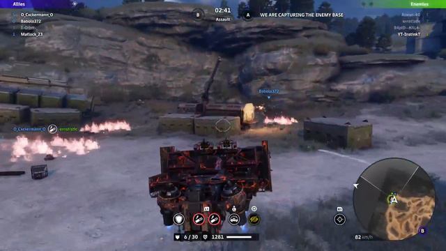 CROSSOUT | German Special | Breaker in Action | 5QRT CW смотреть онлайн