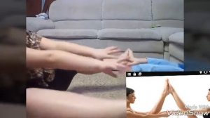 Йога челлендж с братом