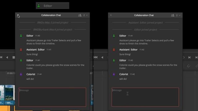 Multi User Collaboration With DaVinci Resolve Studio