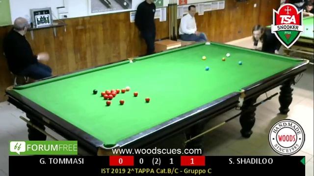 G. TOMMASI 1-1 S. SHADILOO (I.S.T. 2019 2^Tappa Cat.B/C - Gruppo C) смотреть онлайн