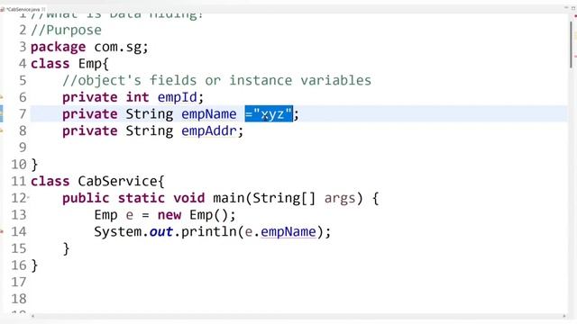 Data Hiding in Java | Java for beginners смотреть онлайн