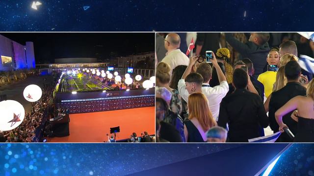 Netta - Toy and Banana at the Orange (red) carpet, Eurovision 2019 opening ceremony смотреть онлайн