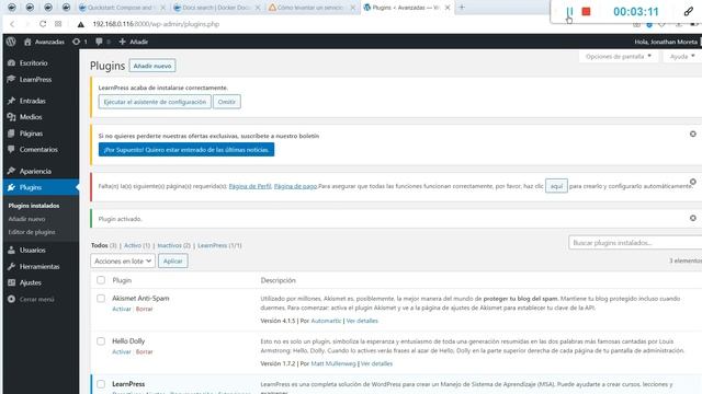 Instalando Wordpress con Docker Compose 2020 смотреть онлайн