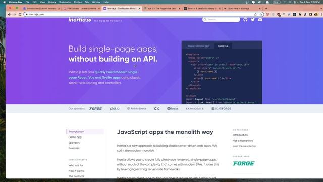 Laravel Blade vs Laravel Livewire vs Laravel InertiaJS vs Laravel API with VueJS ReactJS смотреть онлайн