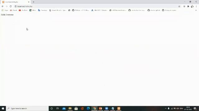 Installation of xamp and Run PHP Code смотреть онлайн