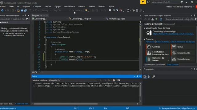 Crear una aplicacion en visual studio y publicarlo en github смотреть онлайн