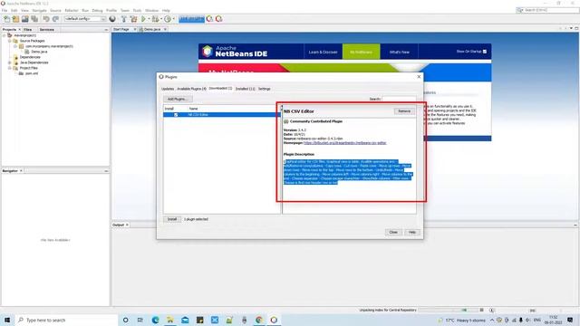 Editing CSV file in NetBeans IDE is very easy with CSV Editor plugin | NetBeans Tutorials смотреть онлайн