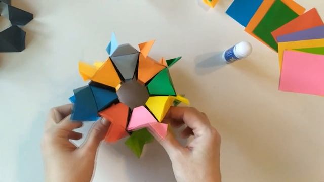 3D ORIGAMI - HOW TO MAKE 3D TOYS | 3Д ОРИГАМИ смотреть онлайн