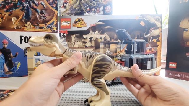 Lego динозавры 2022! Обзор лего 76948! смотреть онлайн