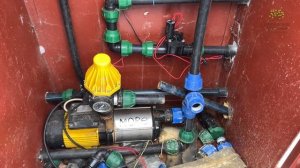 Продуваем систему автоматического полива осенью