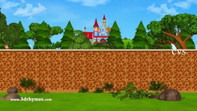 Humpty Dumpty Nursery Rhyme - 3D Animation English Rhymes for children смотреть онлайн