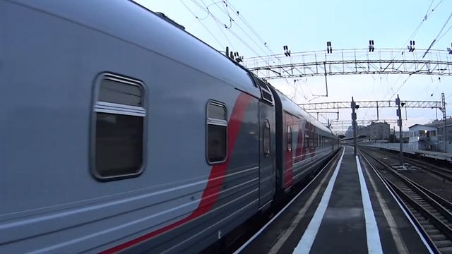 Отправление с Московского вокзала поезда 29 СПб — Москва (21 июня 2018, Full HD) смотреть онлайн