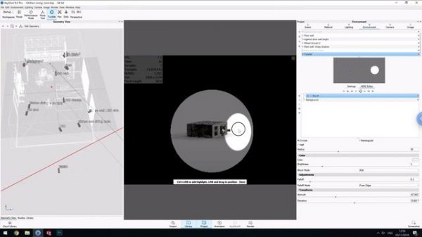 Keyshot Interior Scene Tutorial