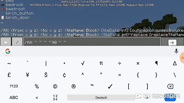 Как Быстро построить пол в Майнкрафте на телефоне!