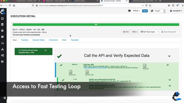 GraphQL Test Automation using Cerberus Testing смотреть онлайн