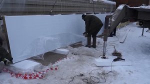 Монтаж стеновых сэндвич-панелей