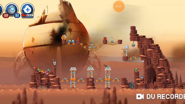 ПРОДОЛЖАЕМ ИЗДЕВАТЬСЯ НАД ИГРОЙ ANGRY BIRDS: STAR WARS II смотреть онлайн