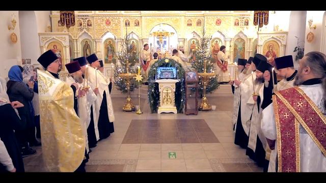 Рождество в Богоявленском соборе смотреть онлайн