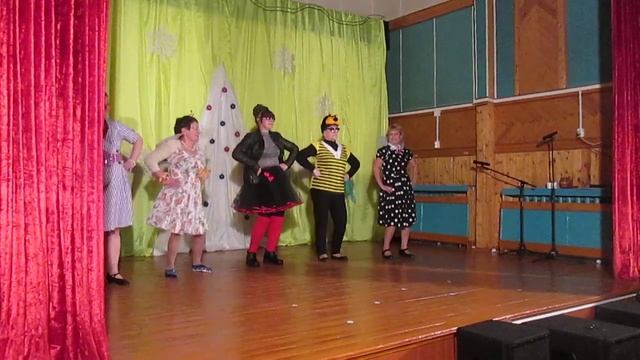 Сказка "Муха - Цокотуха" на новый лад. ДК п. Трёхозёрка. смотреть онлайн