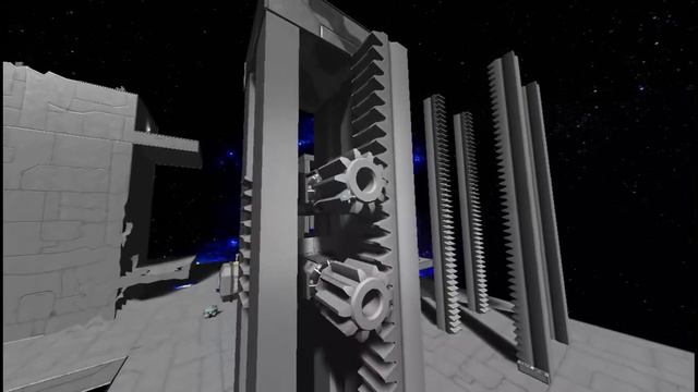 Compact Lift Design Using Mech's Gears and Things Mod смотреть онлайн