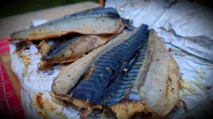 КОПЧЕНАЯ СКУМБРИЯ на Углях. Горячее копчение БЕЗ КОПТИЛЬНИ!