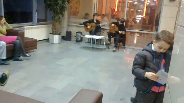 Выступление гитаристов в МКДЦ 18.01.2014 смотреть онлайн
