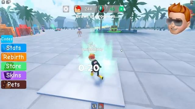 ИГРА ГДЕ ВСЕ НУБИКИ КАЧКИ! Roblox смотреть онлайн