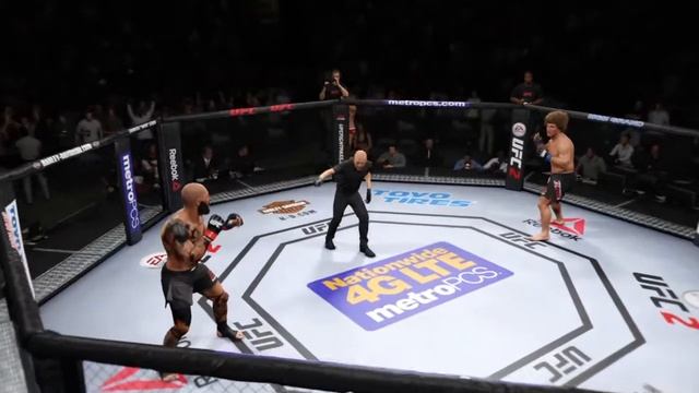 Можно ли сломать ногу соперника в UFC 2? смотреть онлайн