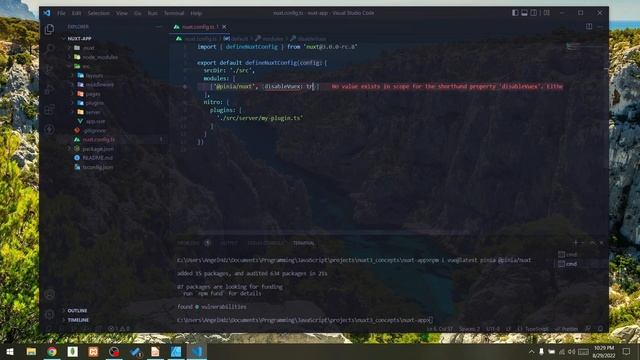Nuxt 3 - Installing Pinia смотреть онлайн