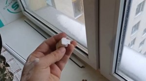 Выправляем выгнутый профиль створки не правильно установленным стеклопакетом. подробно...