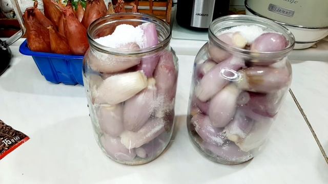 ЗАКУСКА К МЯСУ ЛУК МАРИНОВАННЫЙ ШАЛОТ смотреть онлайн