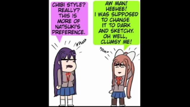 Chibi Dolls! (DDLC Comic Dub) смотреть онлайн