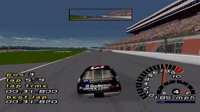 NASCAR 2000 Gameplay Championship Single Race (PS1,PSX,PsOne) смотреть онлайн