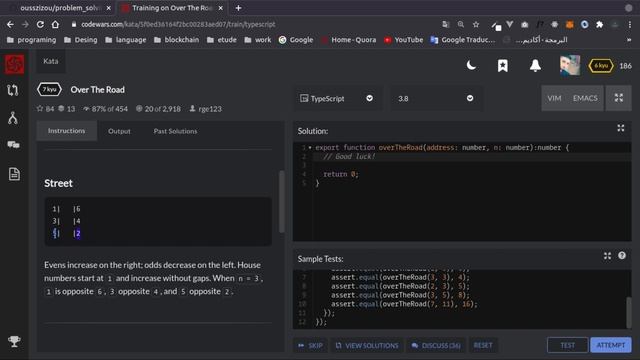 الحلقة 14 - سلسلة حل التحديات البرمجية (typeScript) смотреть онлайн