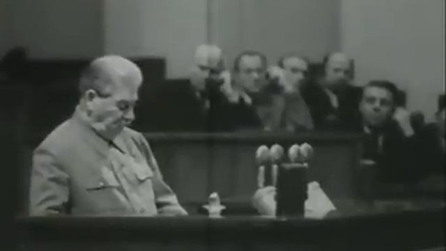 Последнее выступление И.В. Сталина _ Last Speech Of J.Stalin (1952 г.)