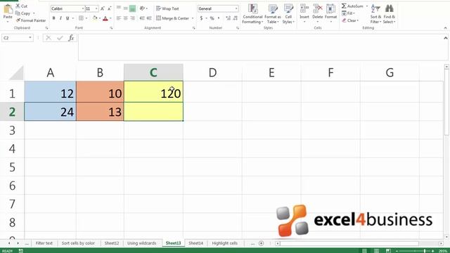 How to Multiply Numbers in Excel смотреть онлайн