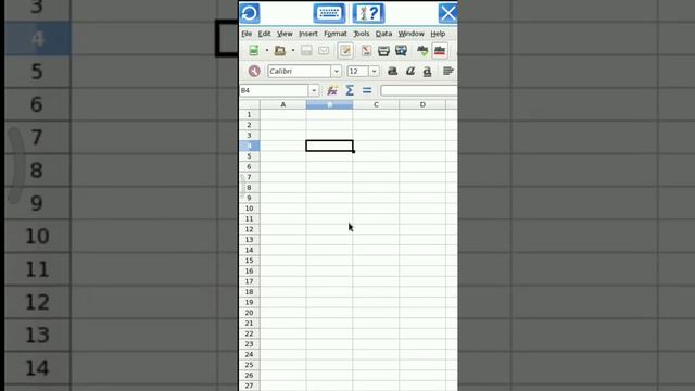 LIBRE OFFICE CALC