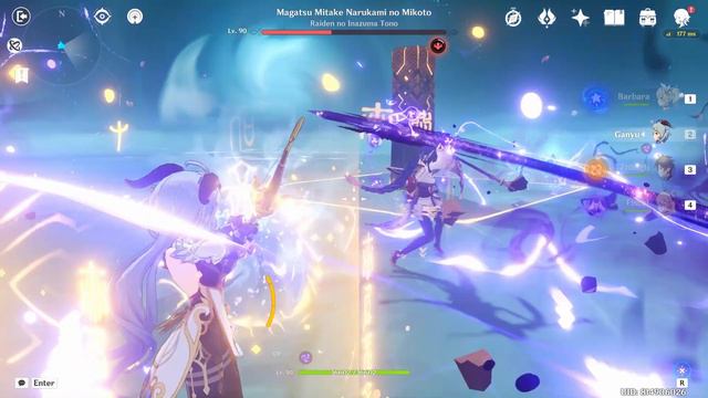 Week 41 Raiden Shogun Boss Drop | Genshin Impact смотреть онлайн