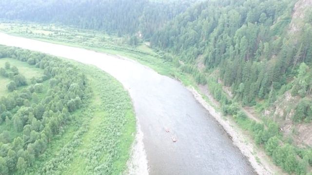 06.07.2016 Сплав-2016 Кия-Московка 3 виды с высоты смотреть онлайн