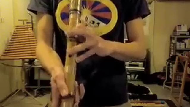 퉁소 korean flute 韩国的洞箫 韓国の尺八(上手くないけど‥) смотреть онлайн